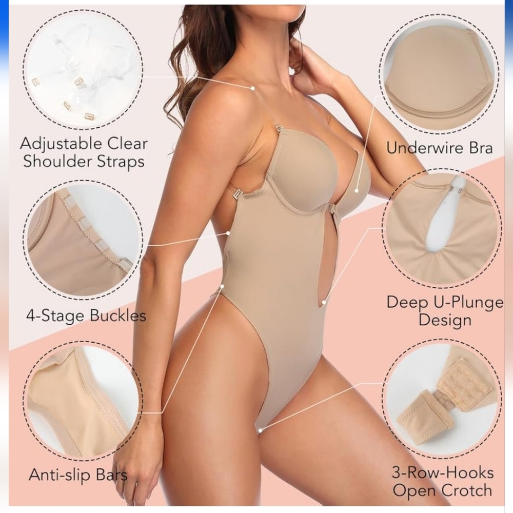 SHAPERIN BODYSUIT SHAPEWEAR NWT!